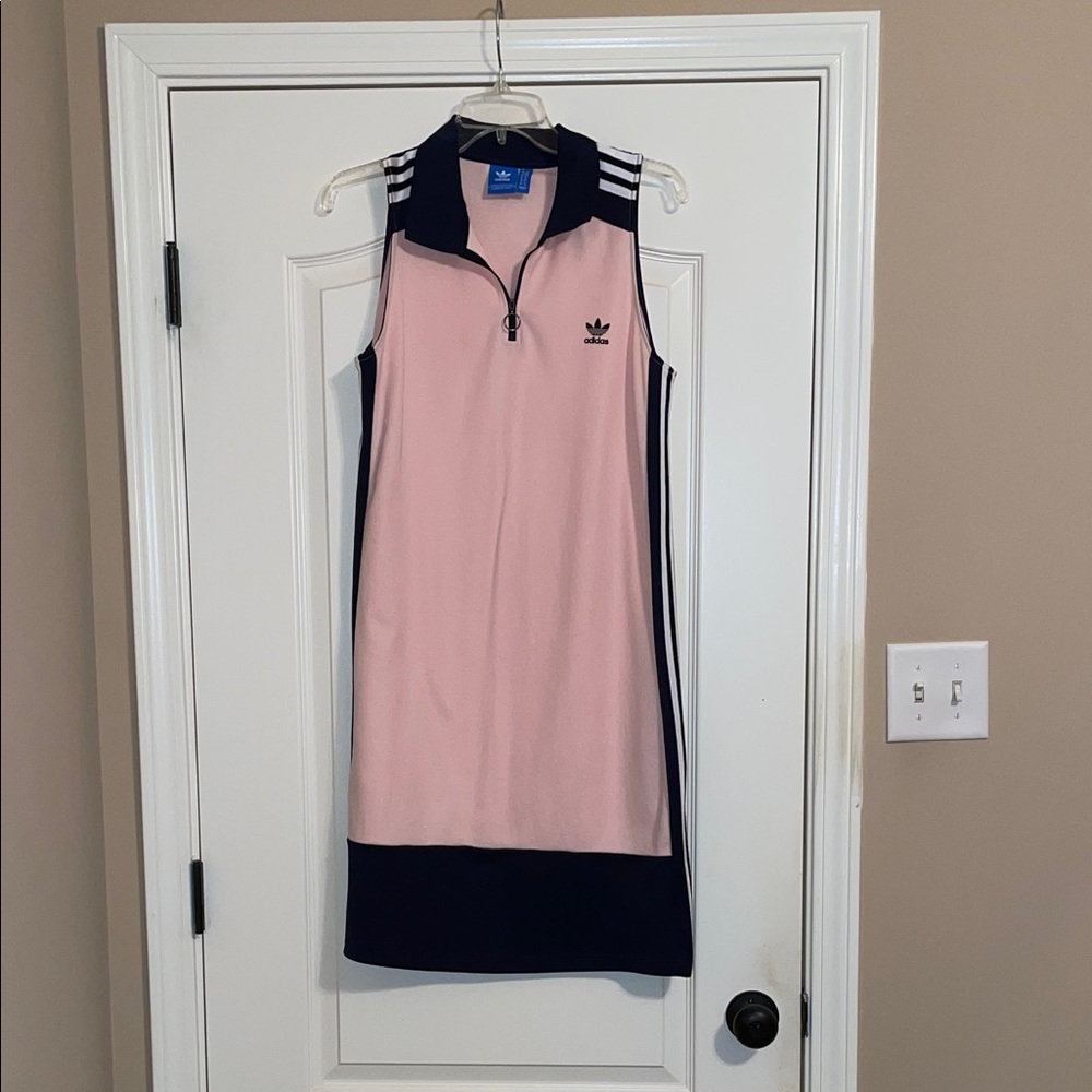 Adidas Icy Pink and Navy Osaka Dress